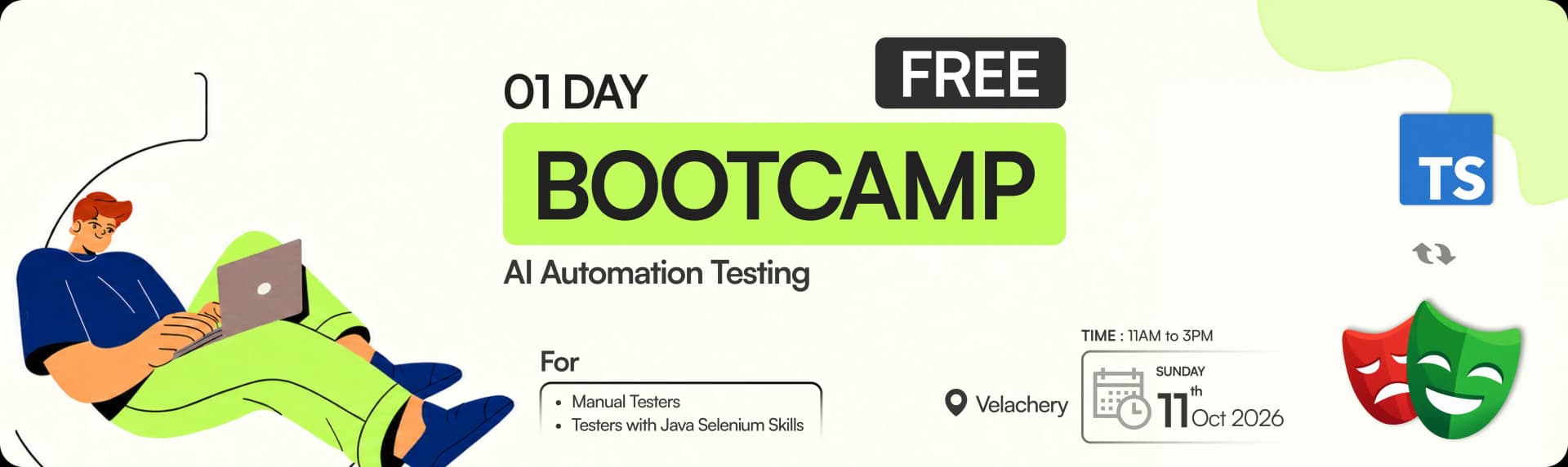 SDET Offline Bootcamp - 1 Day Intensive Training