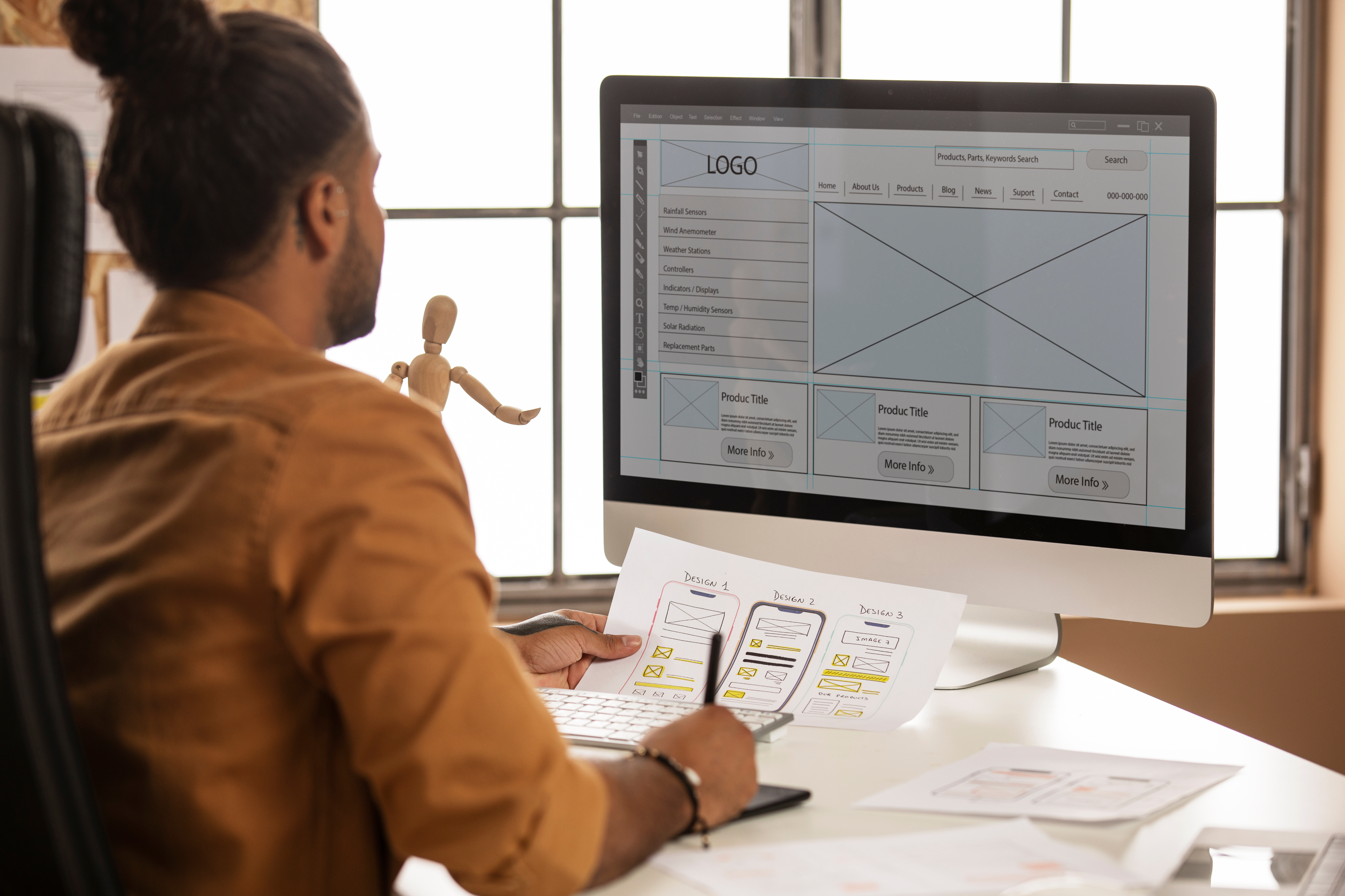 UI/UX Designing